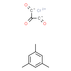 ChemSpider 2D Image | Chromium(2+) 1,2,3-trioxopropane-1,3-diide - mesitylene (1:1:1) | C12H12CrO3