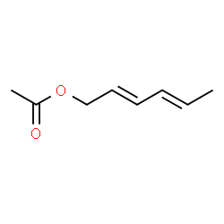 ChemSpider 2D Image | (2E,4E)-Hexa-2,4-dien-1-yl acetate | C8H12O2