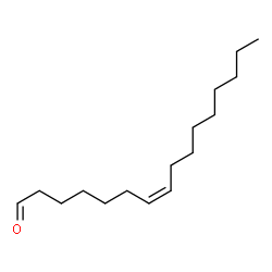 ChemSpider 2D Image | (Z)-7-Hexadecenal | C16H30O