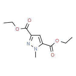 ChemSpider 2D Image | 3,5-DIETHYL 1-METHYLPYRAZOLE-3,5-DICARBOXYLATE | C10H14N2O4