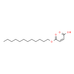 ChemSpider 2D Image | Monolauryl maleate | C16H28O4