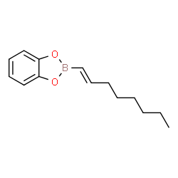 ChemSpider 2D Image | 1,3,2-Benzodioxaborole, 2-(1-octenyl)- | C14H19BO2