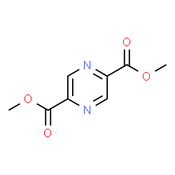 ChemSpider 2D Image | Dimethyl 2,5-pyrazinedicarboxylate | C8H8N2O4