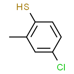 ChemSpider 2D Image | o-Toluenethiol, 5-chloro- | C7H7ClS