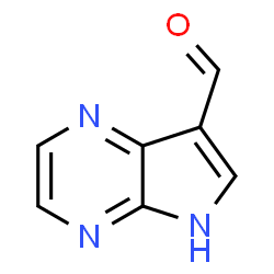 ChemSpider 2D Image | 4H-Pyrrolo[2,3-b]pyrazine-7-carbaldehyde | C7H5N3O