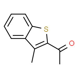 ChemSpider 2D Image | 2-Acetyl-3-methylbenzo[b]thiophene | C11H10OS