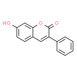 ChemSpider 2D Image | 3-Phenylumbelliferone | C15H10O3