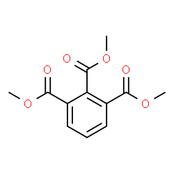 ChemSpider 2D Image | Trimethyl 1,2,3-benzenetricarboxylate | C12H12O6