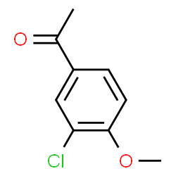 ChemSpider 2D Image | 3'-Chloro-4'-methoxyacetophenone | C9H9ClO2