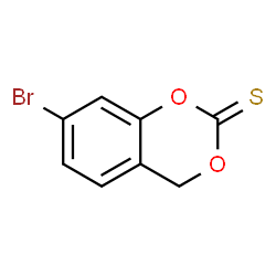 ChemSpider 2D Image | 7-Bromo-4H-1,3-benzodioxine-2-thione | C8H5BrO2S