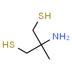 ChemSpider 2D Image | 2-Amino-2-methyl-1,3-propanedithiol | C4H11NS2