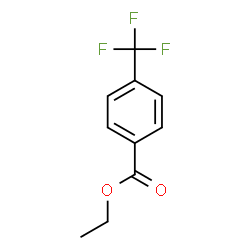 ChemSpider 2D Image | Ethyl 4-(trifluoromethyl)benzoate | C10H9F3O2
