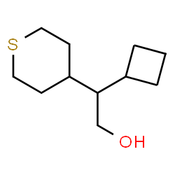 ChemSpider 2D Image | 2-Cyclobutyl-2-(tetrahydro-2H-thiopyran-4-yl)ethanol | C11H20OS