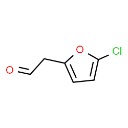 ChemSpider 2D Image | (5-Chloro-2-furyl)acetaldehyde | C6H5ClO2