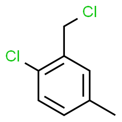 ChemSpider 2D Image | 1-Chloro-2-(chloromethyl)-4-methylbenzene | C8H8Cl2