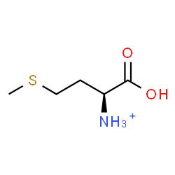 ChemSpider 2D Image | (1S)-1-Carboxy-3-(methylsulfanyl)-1-propanaminium | C5H12NO2S