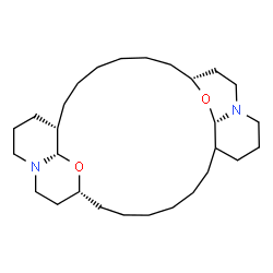 ChemSpider 2D Image | (1S,8R,10S,22R,29S)-9,30-Dioxa-11,25-diazapentacyclo[20.6.2.2~8,11~.0~10,15~.0~25,29~]dotriacontane | C28H50N2O2