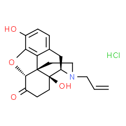 ChemSpider 2D Image | Naloxone hydrochloride | C19H22ClNO4