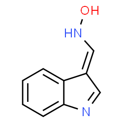 ChemSpider 2D Image | (E)-N-Hydroxy-1-(3H-indol-3-ylidene)methanamine | C9H8N2O