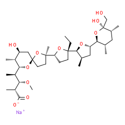 ChemSpider 2D Image | Monensin sodium | C36H61NaO11