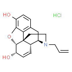 ChemSpider 2D Image | Nalorphine hydrochloride | C19H22ClNO3