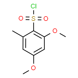 ChemSpider 2D Image | 2,4-Dimethoxy-6-methylbenzenesulfonyl chloride | C9H11ClO4S