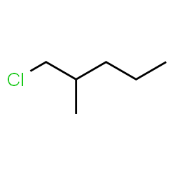 ChemSpider 2D Image | 1-Chloro-2-methylpentane | C6H13Cl