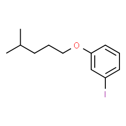 ChemSpider 2D Image | 1-Iodo-3-[(4-methylpentyl)oxy]benzene | C12H17IO