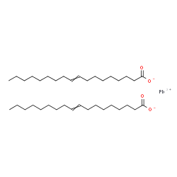 ChemSpider 2D Image | Lead(2+) di[(9E)-9-octadecenoate] | C36H66O4Pb