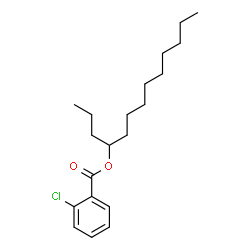 ChemSpider 2D Image | 4-Tridecanyl 2-chlorobenzoate | C20H31ClO2