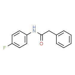 ChemSpider 2D Image | N-(4-Fluorophenyl)-2-phenylacetamide | C14H12FNO