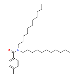 ChemSpider 2D Image | 4-Methyl-N,N-diundecylbenzamide | C30H53NO