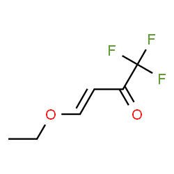 ChemSpider 2D Image | (3E)-4-Ethoxy-1,1,1-trifluoro-3-buten-2-one | C6H7F3O2