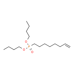 ChemSpider 2D Image | Dibutyl 7-octen-1-ylphosphonate | C16H33O3P