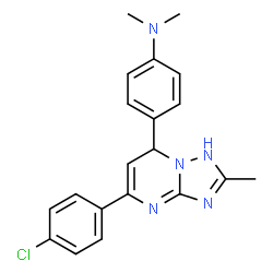 ChemSpider 2D Image | MFCD02670695 | C20H20ClN5