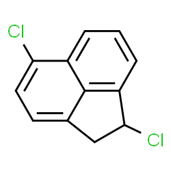 ChemSpider 2D Image | 1,5-Dichloro-1,2-dihydroacenaphthylene | C12H8Cl2