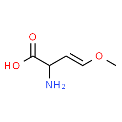ChemSpider 2D Image | (3E)-2-Amino-4-methoxy-3-butenoic acid | C5H9NO3