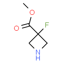 ChemSpider 2D Image | Methyl 3-fluoro-3-azetidinecarboxylate | C5H8FNO2