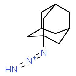 ChemSpider 2D Image | 1-(Adamantan-1-yl)-1,2-triazadien-2-ium | C10H16N3