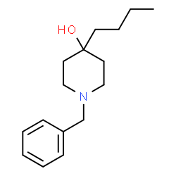 ChemSpider 2D Image | 1-Benzyl-4-butyl-4-piperidinol | C16H25NO