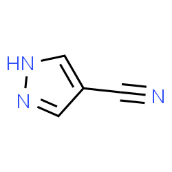 ChemSpider 2D Image | 4-Cyanopyrazole | C4H3N3