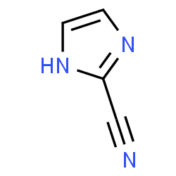 ChemSpider 2D Image | 1H-Imidazole-2-carbonitrile | C4H3N3