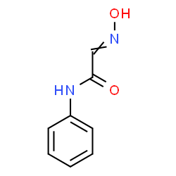ChemSpider 2D Image | 2-(Hydroxyimino)-N-phenylacetamide | C8H8N2O2