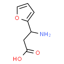 ChemSpider 2D Image | 3-(2-furyl)-beta-alanine | C7H9NO3