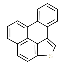 ChemSpider 2D Image | Benzo[4,10]anthra[1,9-bc]thiophene | C18H10S