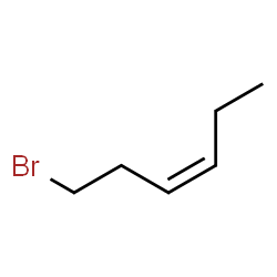 ChemSpider 2D Image | (3Z)-1-Bromo-3-hexene | C6H11Br