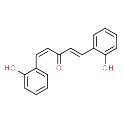 ChemSpider 2D Image | bis(2-hydroxybenzylidene)acetone | C17H14O3