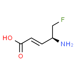 ChemSpider 2D Image | (2E,4S)-4-Amino-5-fluoro-2-pentenoic acid | C5H8FNO2