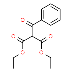 ChemSpider 2D Image | Diethyl benzoylmalonate | C14H16O5
