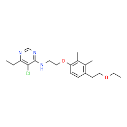 ChemSpider 2D Image | PYRIMIDIFEN | C20H28ClN3O2